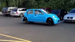 Electric Vehicle with a Four In-wheel-motor Drive and All-wheel Independent Steering - 4
