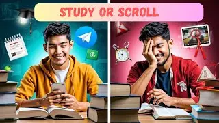 Study or Scroll? The Truth About YouTube & Telegram in Student Life | Student speaks | PodcastClips