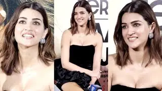 Beautiful Visuals of Kriti Sanon From Trailer Launch of #teribaatonmeinaisauljhajiya 😍🔥📸