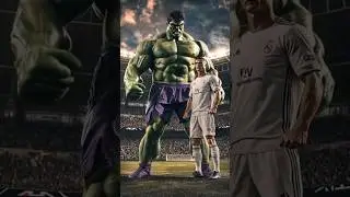Ronaldo x Hulk #ai #aifusion #ronaldo #hulk