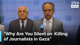 Reporter Grills Pakistani Envoy for Not Calling UNSC Meeting Over Gaza Journalists&rsquo; Killing | AC1G