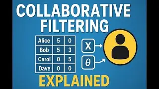 Collaborative Filtering Explained | Recommender Systems Tutorial for Beginners