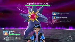 Rogue Mega Starmie One Hit Knockout! Pokemon Legends Z-A