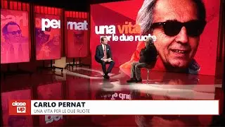 CLOSE UP - ospite CARLO PERNAT, manager storico della MotoGP, nella puntata del 21 nov. 2025