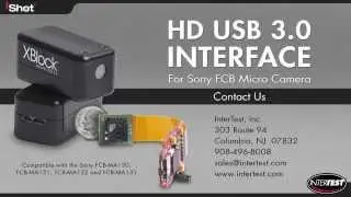 Sony FCB-MA130 HD Micro Camera Series with USB 3.0 Interface - An XBlock&reg; Camera Integration