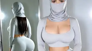 Arabic beautiful girl model zozo fashioned | Arabian curvy plus-size women fashion model 