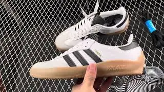 Adidas Puig Samba x Palace White Black