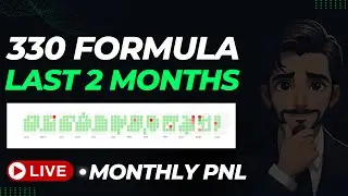 Last 2 Months PNL on 330 Formula #delhiwaleguruji #mcxliveresearch #banknifty #330formula #dwgalgo