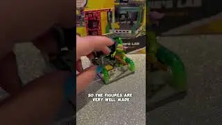 First up Donatello! #TMNTSet #DonatellosLab #WellPlayedToys #GiftedSet #EarlyReview #ToyDiscovery