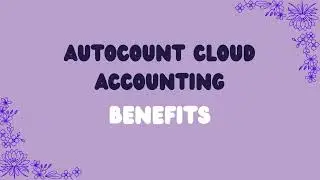 AUTOCOUNT #EasyAccounting#fastandquick#ssperfectmanagement#cloudaccounting