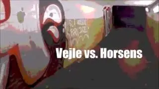 Vejle vs. Horsens! Pyro & stemning!!