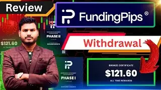 Funding Pips 152$ Payout Withdrawal Review l 5000 $ Funded Account Review l #fundingtips #funded 