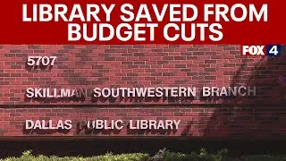 Dallas saves Skillman library... for now