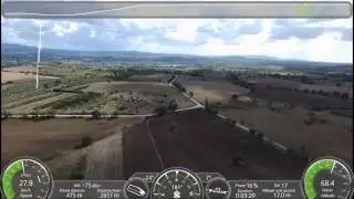 Parrot Bebop 2 con dati Flight Data Overlay