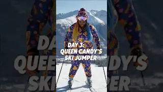 👑DAY 3👑 QUEEN CANDY'S SKI JUMP! ❄️⛷️