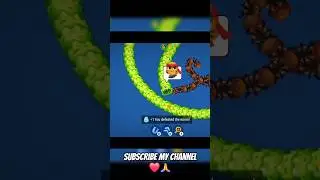 🔥😱Thanks for 1M Views #shorts #snake #game #wormszone #saampwalagame #viralsnake
