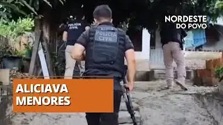 Homem &eacute; preso por aliciar menores em jogos da internet