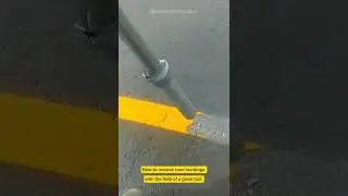 How to remove road markings with the help of a good tool