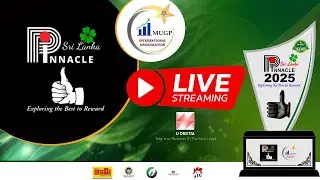 🔴 LIVE | Sri Lanka Pinnacle 2025 &ndash; International Recognition Awards