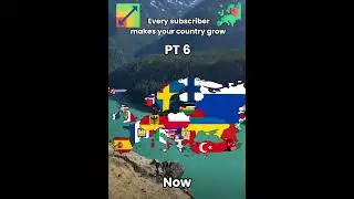 #geographythroughmaps #countries #day6 | Every subscriber grows your country | PT6