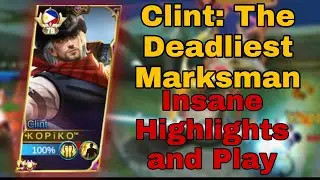 Clint : The Deadliest Marksman-Insane Highlights and Play | #topglobalclint #clinthighlights