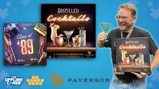 Distilled: Cocktails Expansion & Class of ’89 from Paverson Games | UKGE 2025