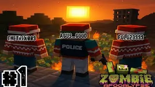 😨 Probamos este MOD de ZOMBIES en Minecraft... &iexcl;Y NO TENEMOS SALIDA! 🧟&zwj;♂️💥 | Mod de terror #1