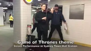 Game of Thrones Theme - A Street Musician in Sydney