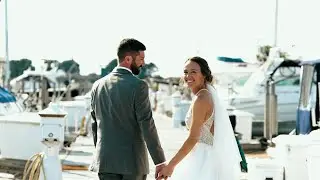 Adam & Darian | First ever wedding at Hobby Crest Resort, The Perch on Hamlin Lake | Ludington, MI