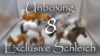 Unboxing 8 Retired Exclusive Schleich Horses