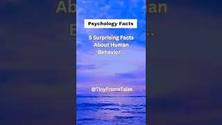 5 Surprising Facts About Human Behavior... #shorts