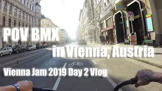 PoV BMX Flatland riding in Vienna, Austria | Vienna Jam 2019 Day 2