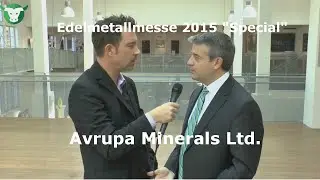 Stock-Telegraph-International.com: Interview with Avrupa Minerals (2015-11-10)