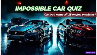 IMPOSSIBLE CAR QUIZ: Can You Name All 25 Engine Badges? (99% FAIL)