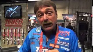 Shaw Grigsby with the new fast reel from Quantum