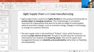 lean vs agile Supply Chain