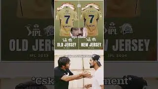 CSK New Jersey for IPL 2024 🗿#trending #viral #ipl2024 #shorts #cricket