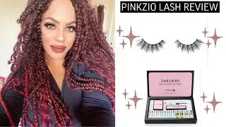 Pinkzio Lashes + Lash perming kit review!