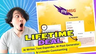 FlyMSG I An AI Writer, Text Expander, AI Post Generator & LinkedIn Commenting SUPER Productivity App