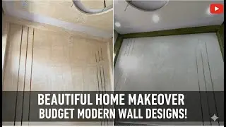 How to Choose the Perfect Wall Texture for Your Living Room|| interior wall bedroom 🧱