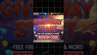 REDEEM CODE GIVEAWAY? #freefire #shortsfeed #shorts