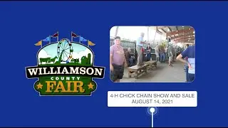 2021 W.C. Fair - 4-H Chick Chain Show and Sale - Aug. 14, 2021