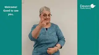 British Sign Language (BSL) vocabulary for greetings
