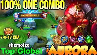 Aurora Best Build In 2022 | Top Global Aurora shemoize - Mobile Legends