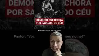 Demônio chora querendo volta pro céu 👹😭 #magia #umbanda #religiao #demonio