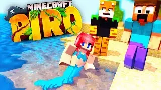 Wir treffen eine Meerjungfrau! - Minecraft PIRO ☠️ #12