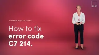 Как исправить ошибку C7 214 котла Bosch CDi Compact в Worcester | Котлы BOXT