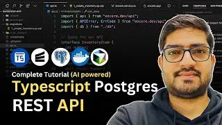 Build a CRUD Rest API in Typescript using Encore.ts, Docker, Postgres & Cursor AI