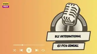 BLS INTERNATIONAL SERVICES Q2FY26 RESULTS EARNINGS CONCALL