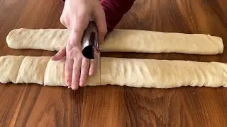 Невероятно ❗️ЛУЧШЕ, ЧЕМ КРУАССАН ❗️ОЧЕНЬ ПРОСТЫЕ И ВКУСНЫЕ БУЛОЧКИ С НУТЕЛЛОЙ.